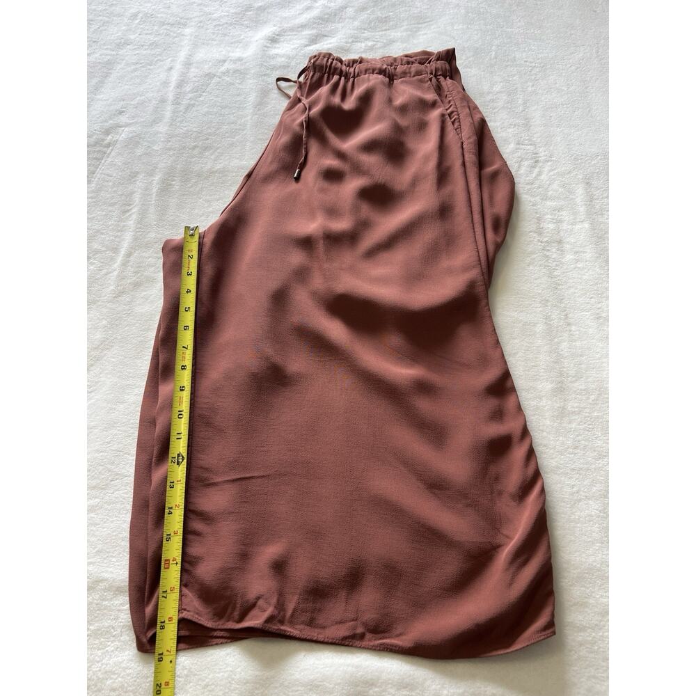 Eileen Fisher Ruset Wide Leg Jumpsuit Tencel Viscose Crepe V-Neck Size Large - Picture 14 of 14